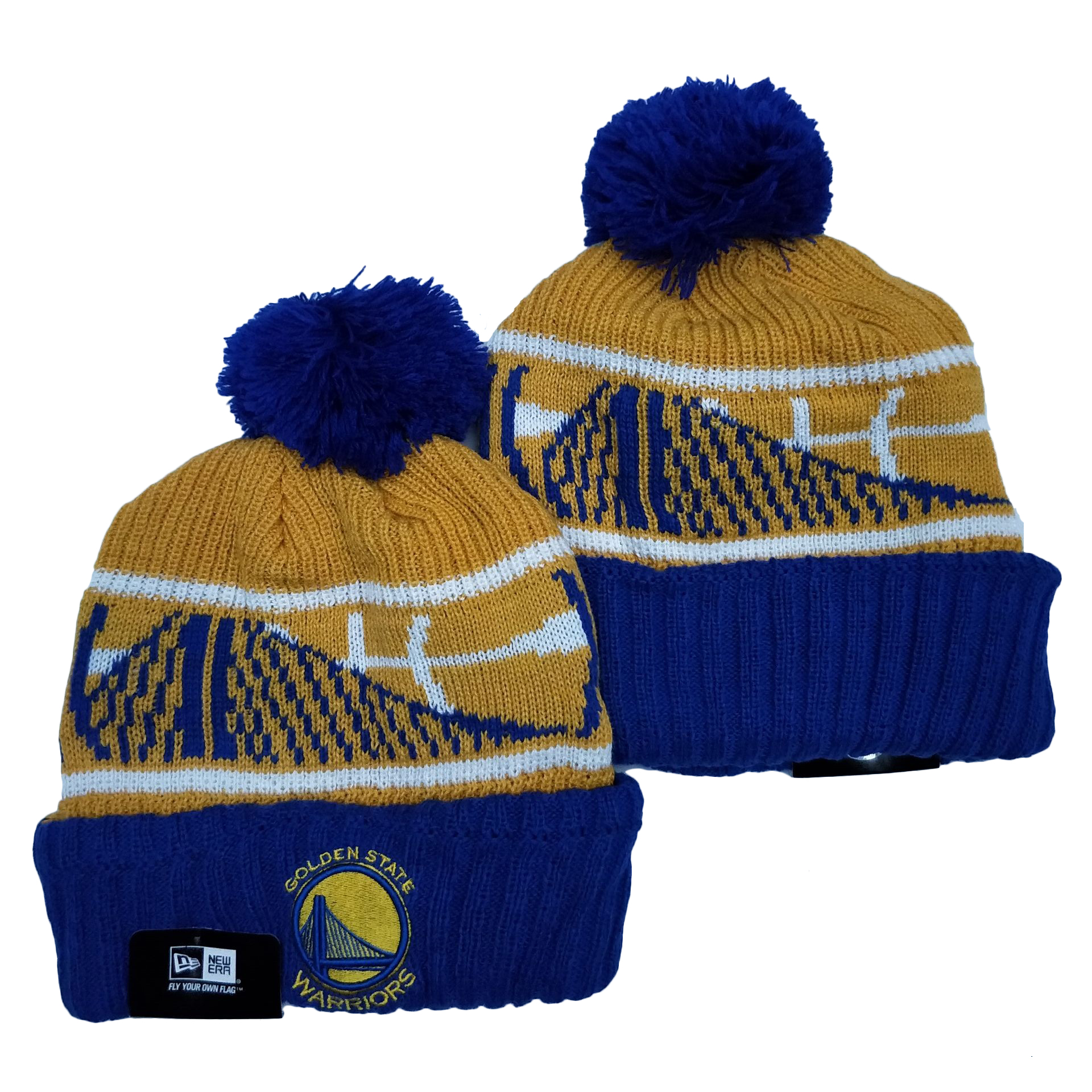 Golden State Warriors Knit Hats 010